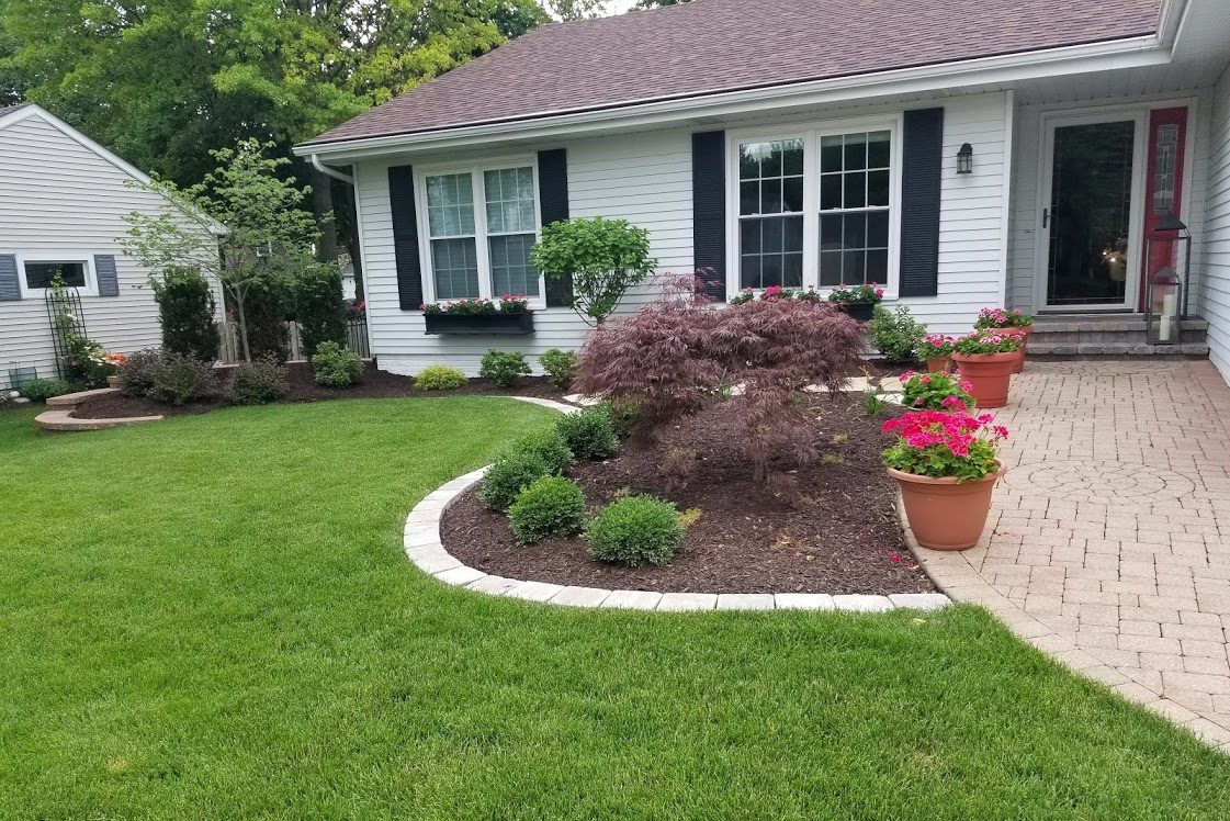front landscaping